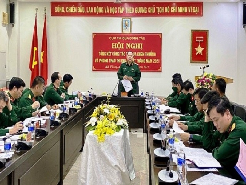 Cụm thi đua đóng tàu: Tổng kết công tác thi đua khen thưởng và phong trào thi đua quyết thắng năm 2021