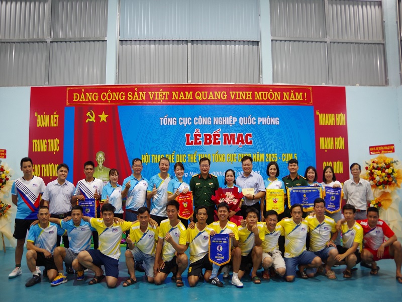 Đoàn thể thao Tổng công ty Ba Son đạt thành tích cao trong Hội thao ...
